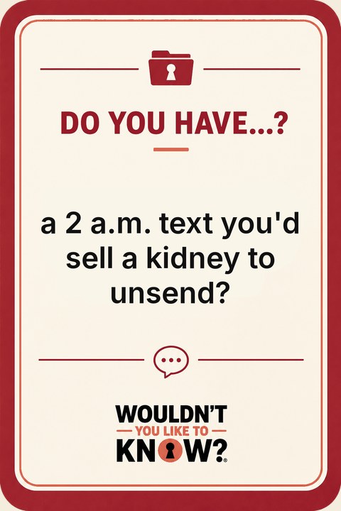 Spark prompt card: do you have a place you shouldn't have kissed someone... but did?